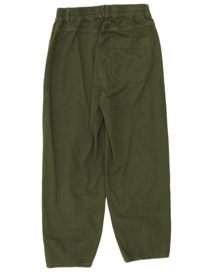 Женские джинсы свободного кроя с высокой талией WHISTLES UK 12, средние W30 L26, зеленые