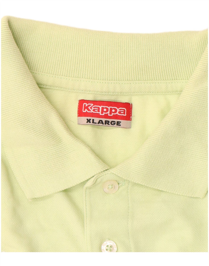 Мужская рубашка поло Kappa XL, желтый хлопок
