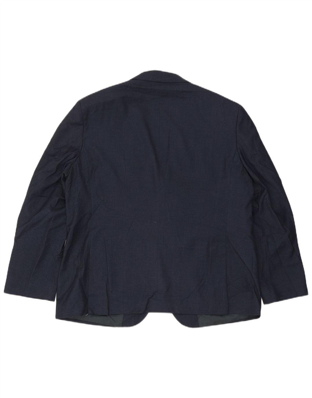 Мужской пиджак Marks & Spencer с 2 пуговицами, Великобритания 46 XL, темно-синий, полиэстер