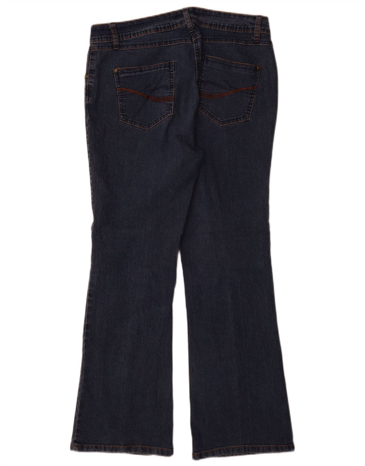 Женские джинсы Bootcut M&Co UK 14, большие размеры W32 L30, синие, хлопок