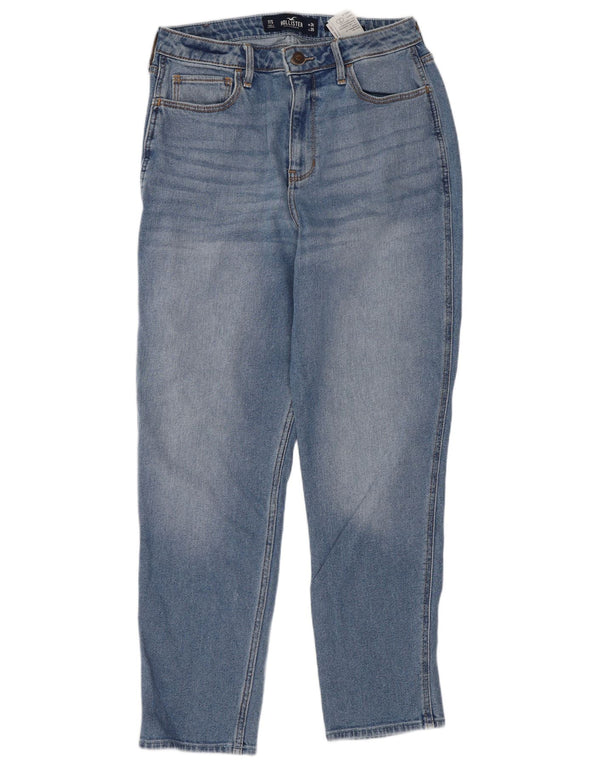 Женские зауженные джинсы Hollister Mom Jean с высокой посадкой США 11, большие W30 L25, синие