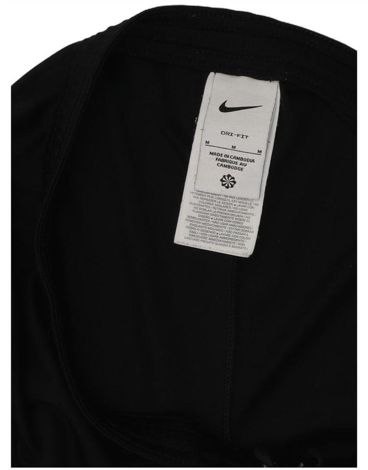 Мужские кроссовки Nike из полиэстера в черную полоску среднего размера, спортивные
