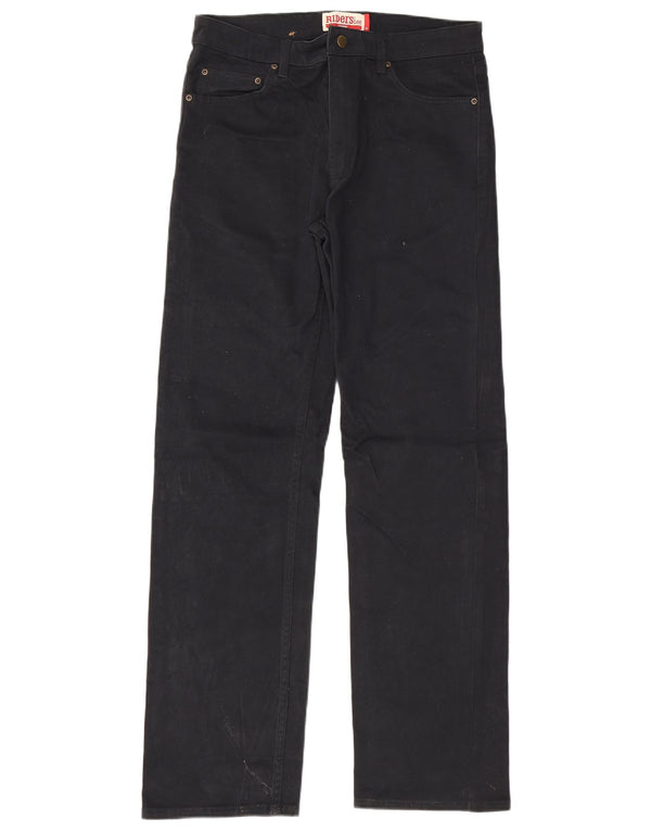 Джинсы Lee Mens Riders Straight W34 L32, темно-синий, хлопок