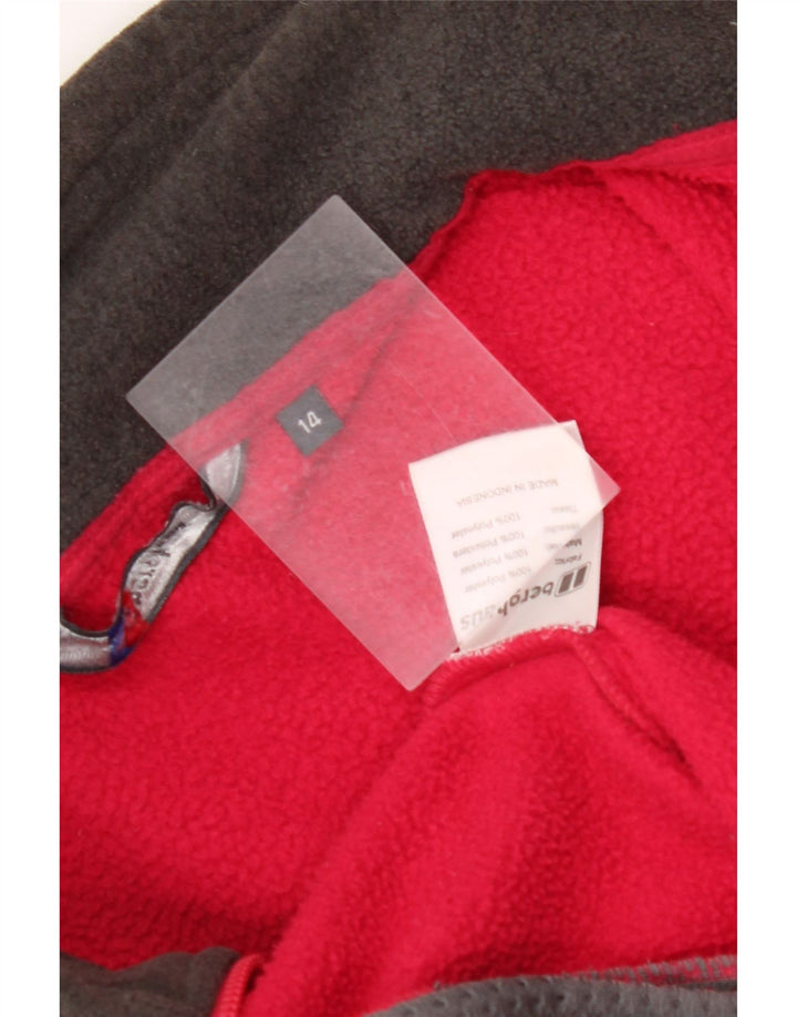 BERGHAUS Женская флисовая куртка оверсайз Polartec UK 14, большая розовая