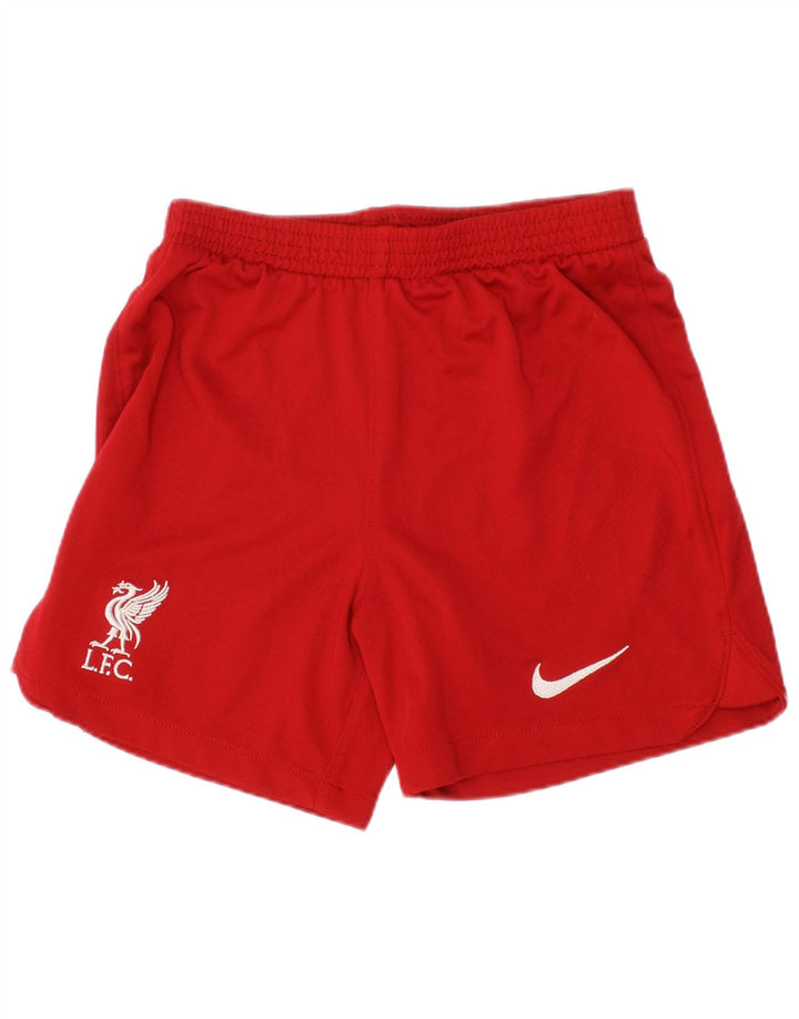 Спортивные шорты Nike Liverpool для мальчиков 6–7 лет, большой красный полиэстер