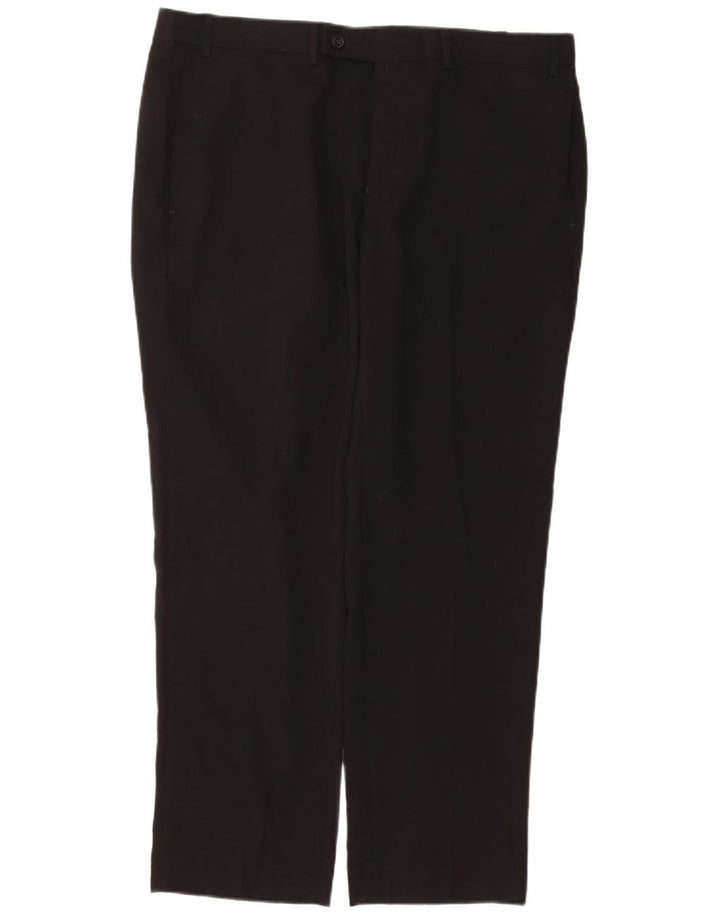 Мужские прямые брюки RALPH LAUREN W38 L30, черный полиэстер