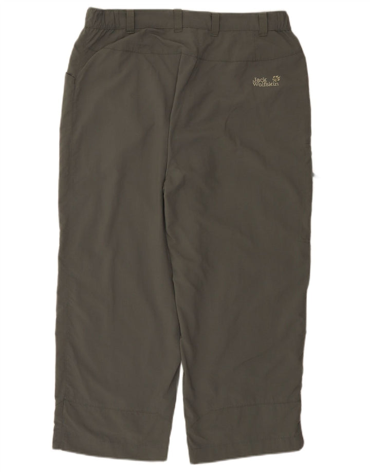 Jack Wolfskin Женские укороченные брюки карго W32 L23 Хаки Полиамид