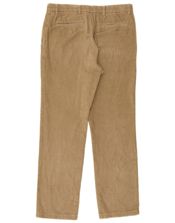 Мужские прямые вельветовые брюки Dockers W32 L29, бежевый хлопок