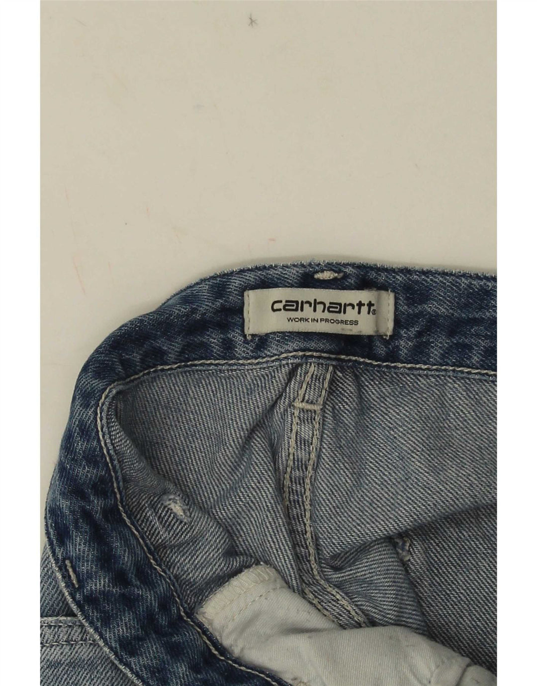 Женские зауженные джинсы-карго Carhartt W26 L29 синие