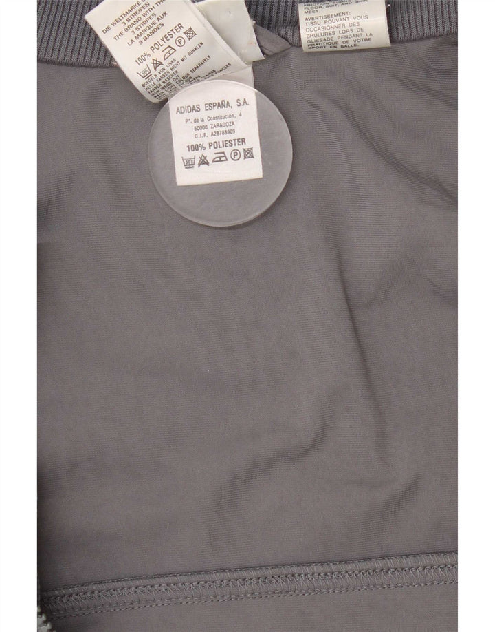 Мужская спортивная куртка Adidas UK 48/50 XL, серый полиэстер