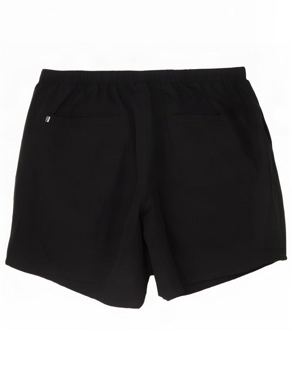 Мужские спортивные шорты Nike Dri Fit, большие черные, полиэстер