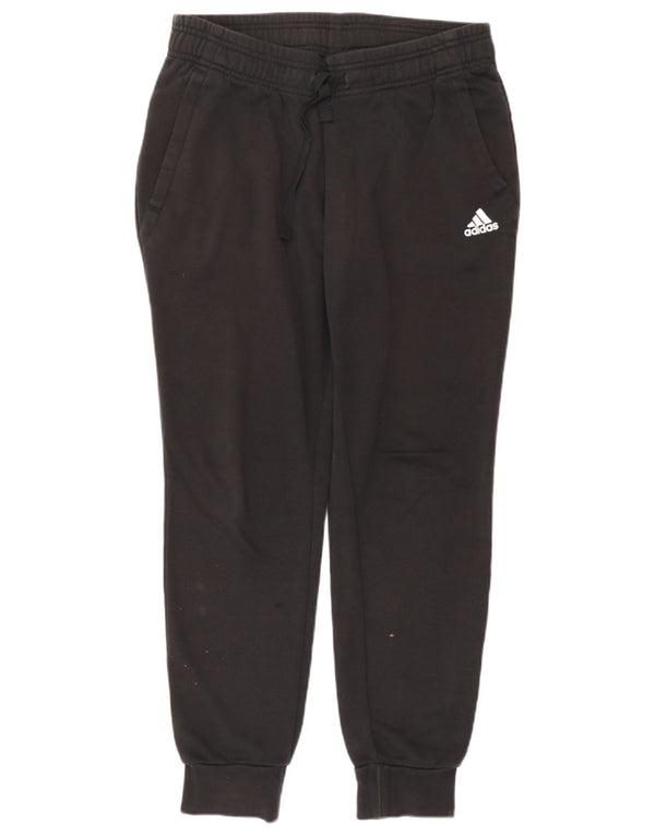 Женские спортивные брюки Adidas Joggers UK 8/10, маленькие черные хлопковые