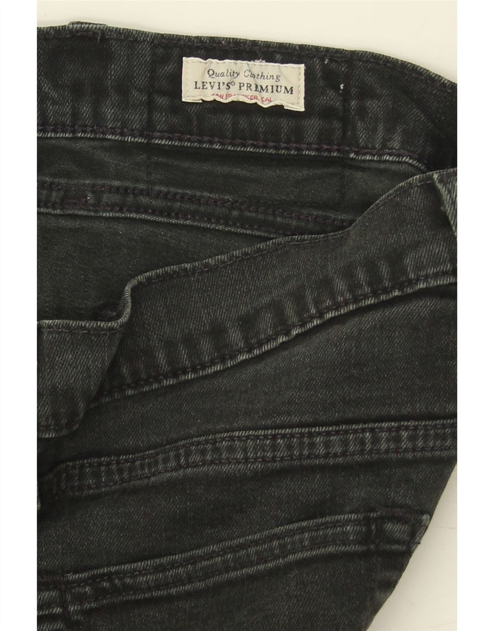 LEVI'S Womens Skinny Jeans W32 L27 Black Cotton Vintage Levi's and Second-Hand Levi's from Messina Hembry 