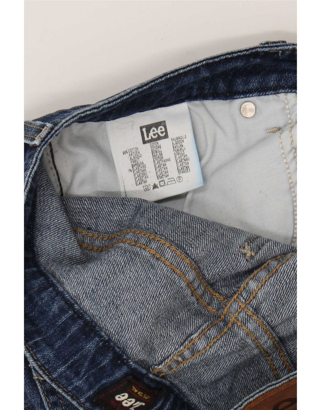 Мужские прямые джинсы Lee Cameron W30 L29, синий хлопок