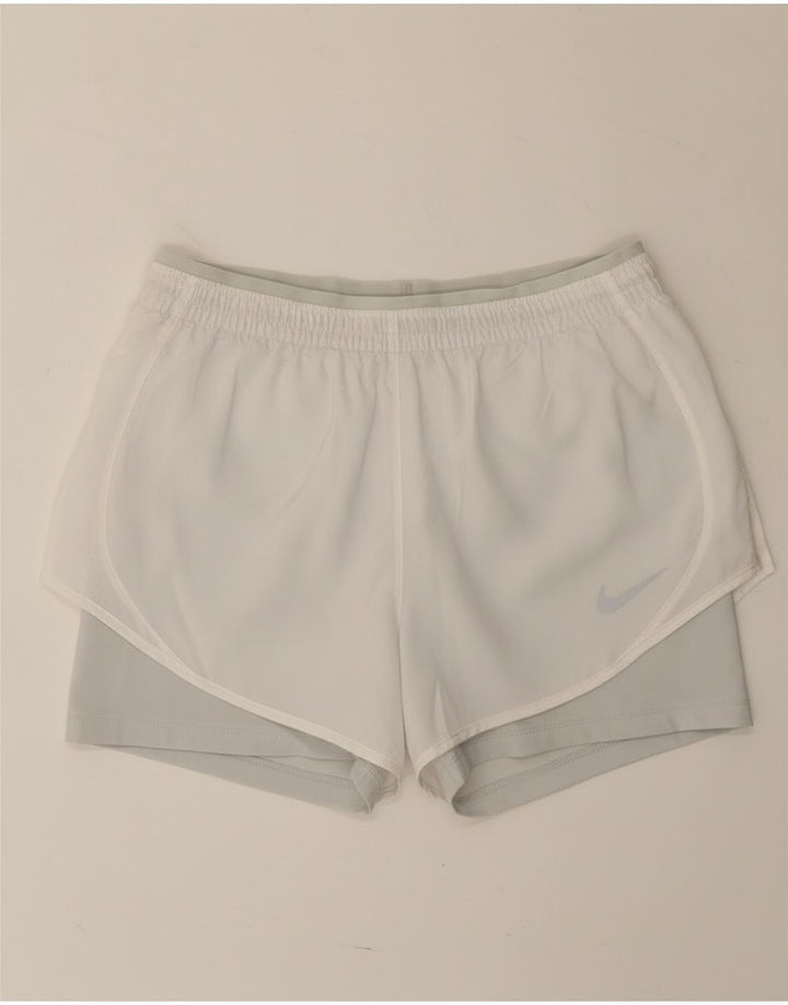 Женские шорты Nike UK 10, маленькие белые