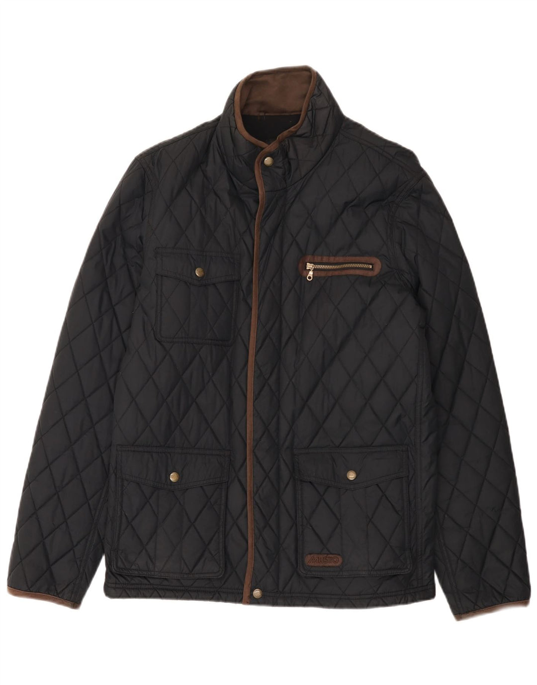 Мужская стеганая куртка Musto UK 40, большая черная, полиамид