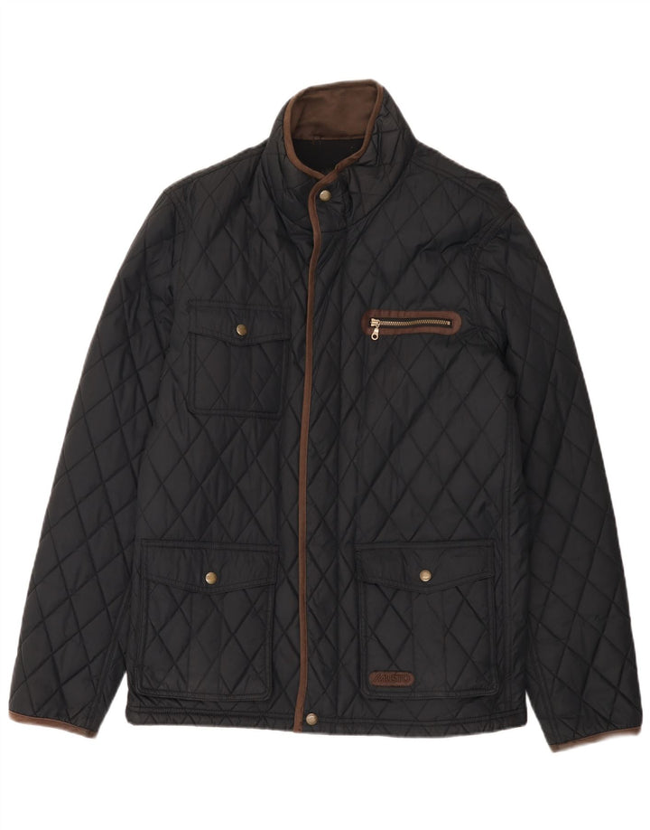 Мужская стеганая куртка Musto UK 40, большая черная, полиамид