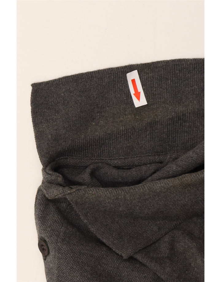 Мужская рубашка-поло ASICS, большая серая, хлопок