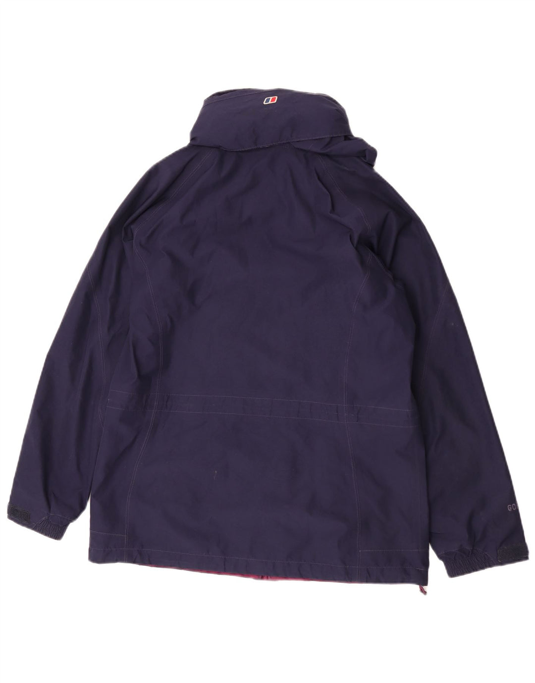 Женская дождевик с капюшоном Berghaus UK 12, средний темно-синий, полиэстер