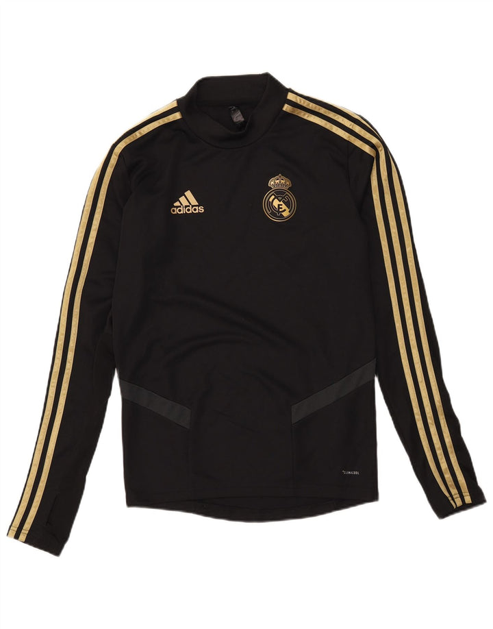 Мужская футболка ADIDAS Real Madrid с длинным рукавом XS, черный полиэстер