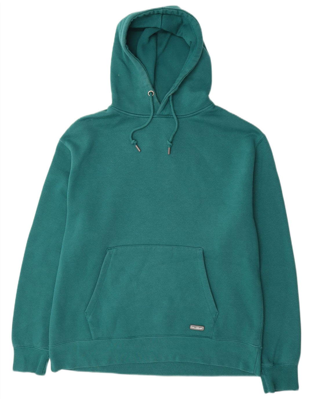 Мужской джемпер с капюшоном Pull & Bear, XL, зеленый
