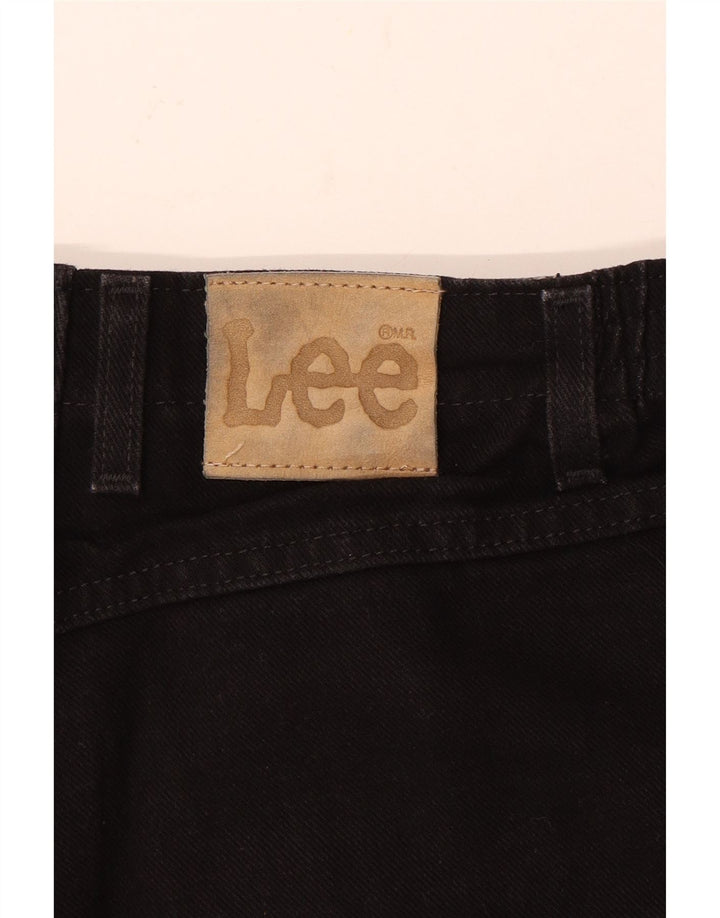 Женские джинсовые шорты Lee W26, маленькие, черные