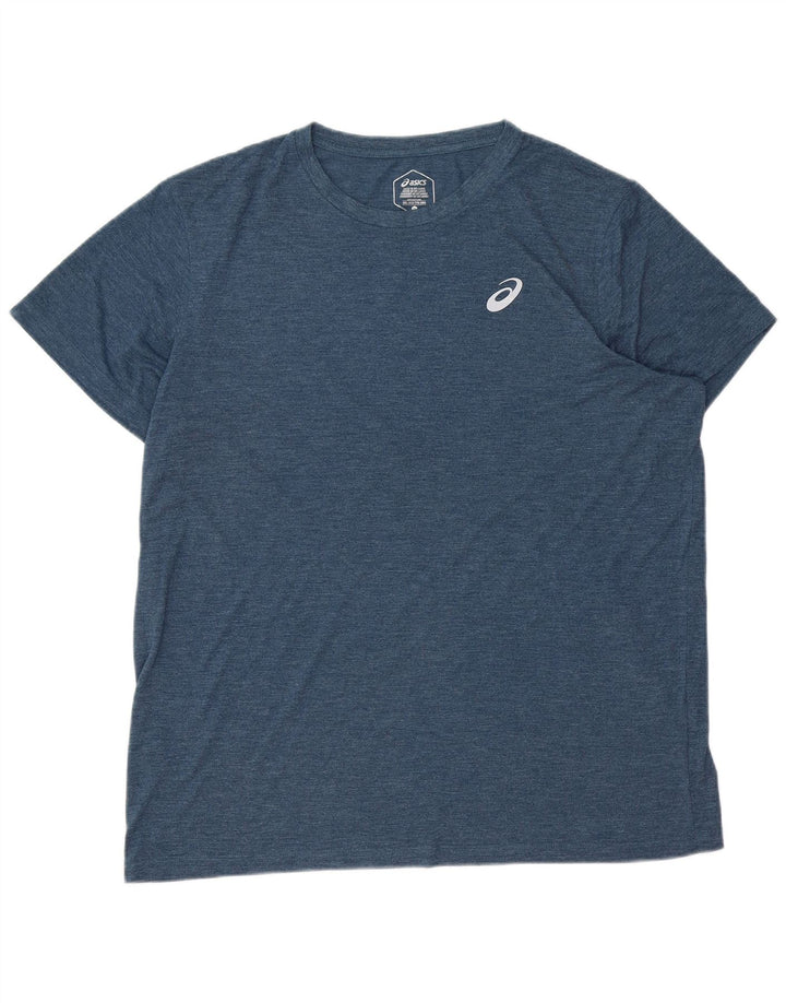 ASICS Mens Big & Tall T-Shirt Top 2XL Blue