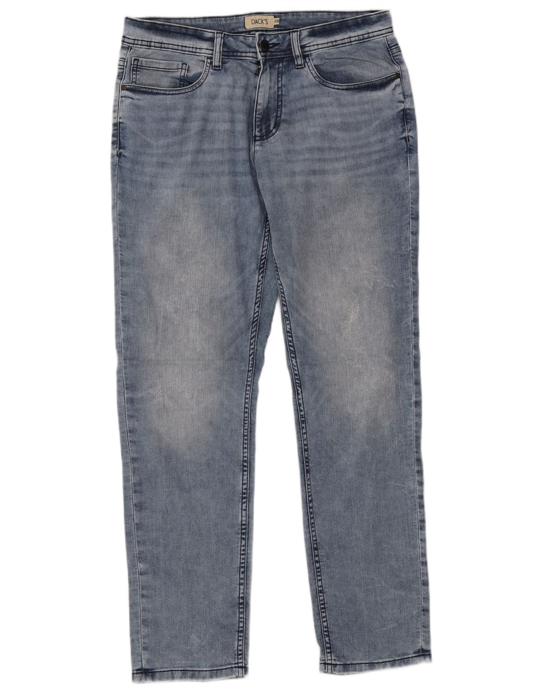 Женские зауженные джинсы Dack's IT 48 XL W34 L32 Синие, хлопок