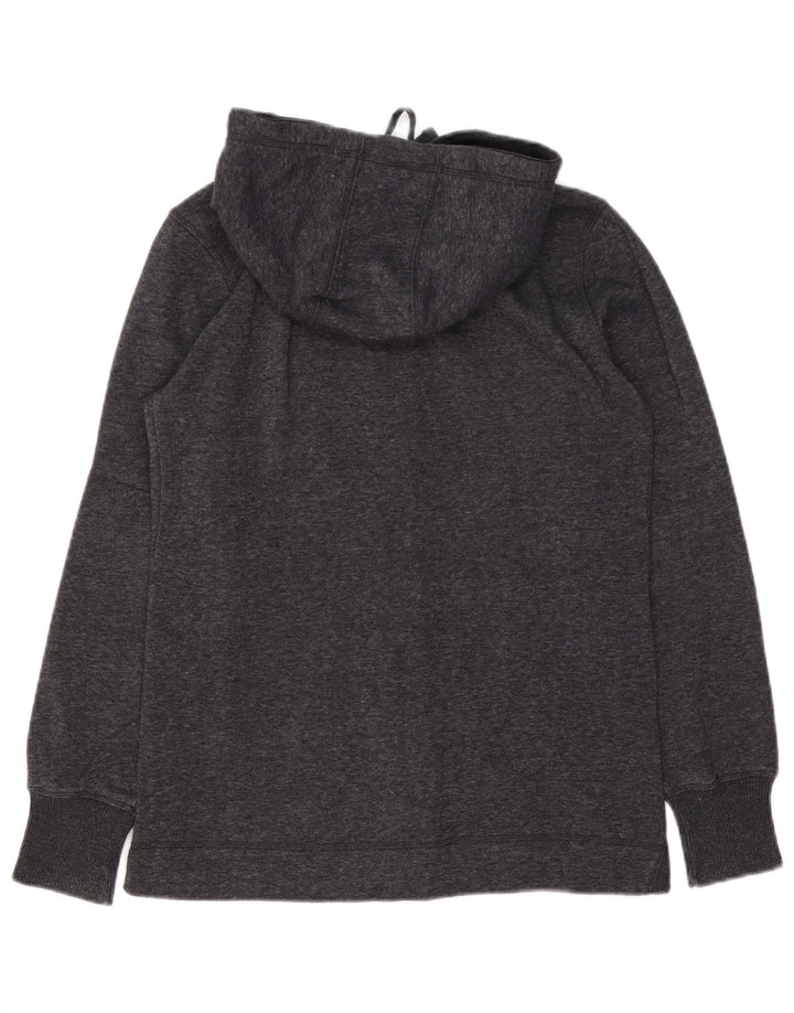 Мужской свитер с капюшоном и молнией CHAMPION, маленький серый хлопковый крапчатый свитер