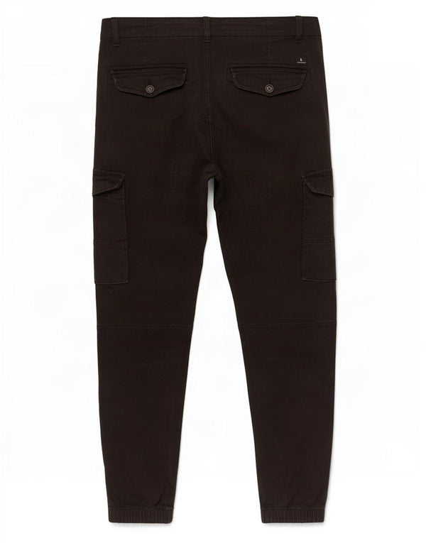 Мужские брюки-карго Jack & Jones W32 L29, черный хлопок