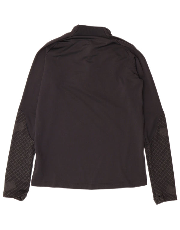 Облегающий спортивный костюм-пуловер NIKE для мальчиков Dri Fit, большой черный цвет, 12–13 лет