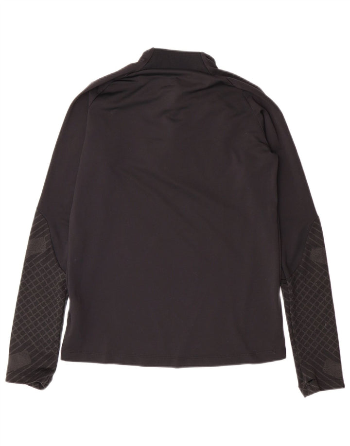 Облегающий спортивный костюм-пуловер NIKE для мальчиков Dri Fit, большой черный цвет, 12–13 лет