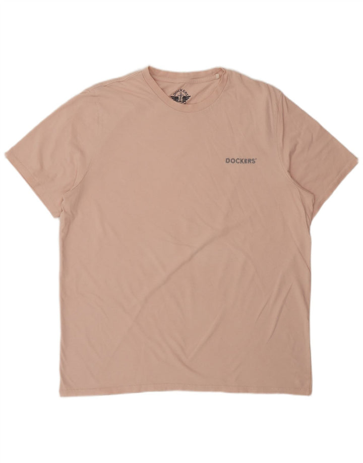 DOCKERS Мужская футболка Top XL Розовый