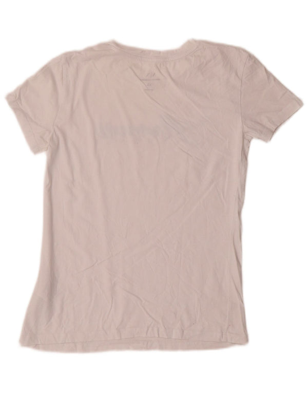 Женская футболка с рисунком Armani Exchange Top UK 6 XS, белый хлопок