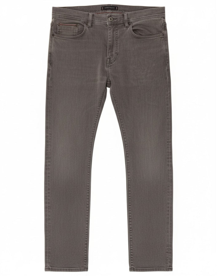 Мужские джинсы Tommy Hilfiger Bleecker Slim W32 L32, серый хлопок