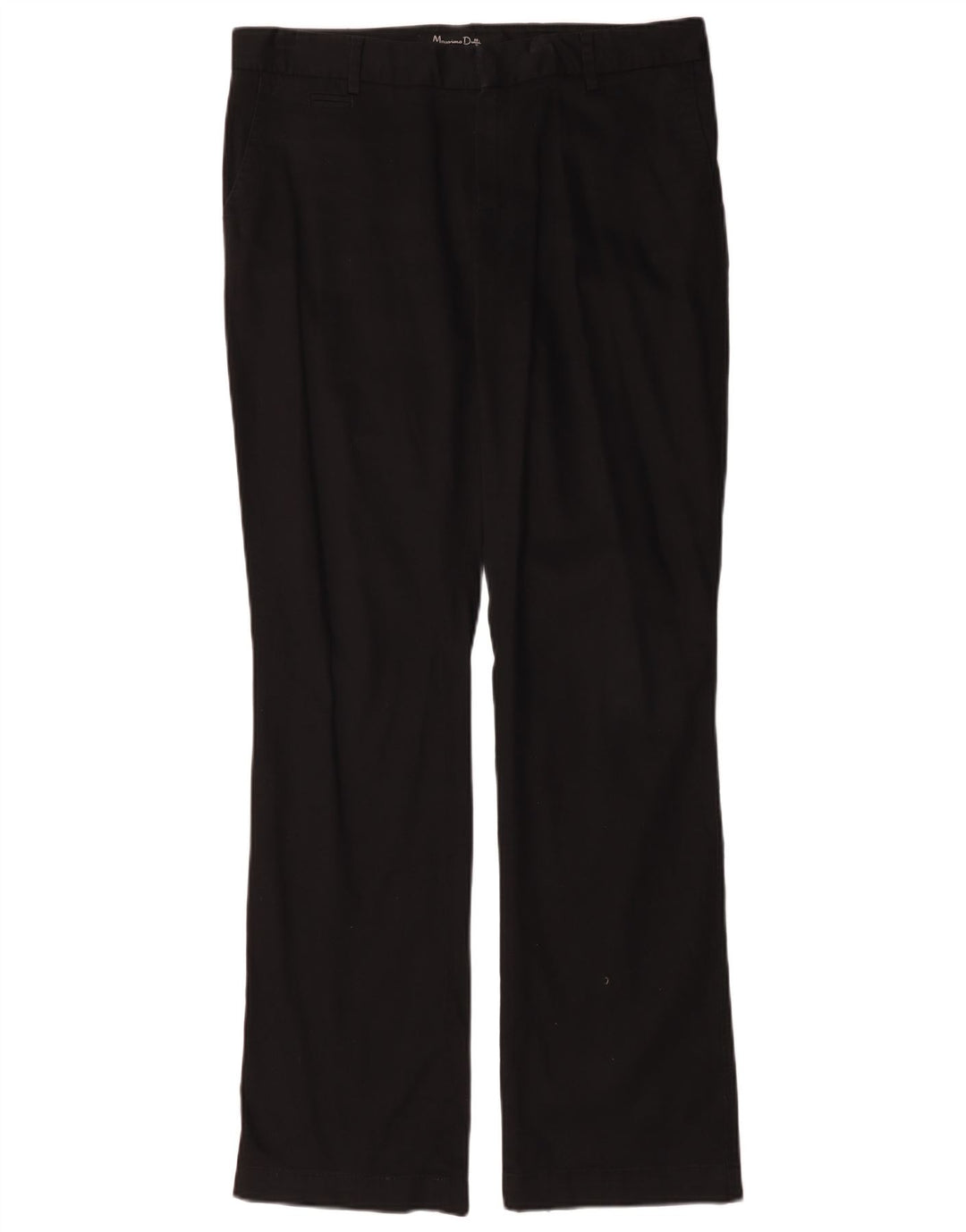 Женские брюки чинос Massimo Dutti Bootcut W34 L32, черный хлопок