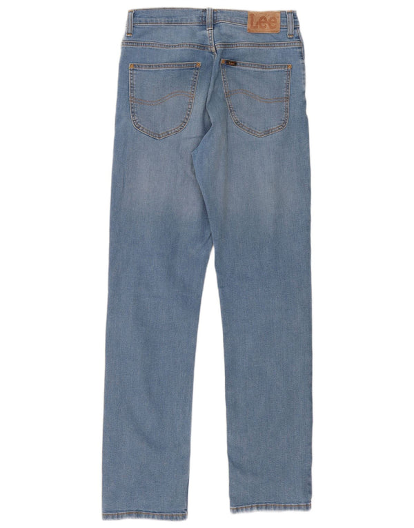 Мужские прямые джинсы Lee Brooklyn W30 L32, синий хлопок