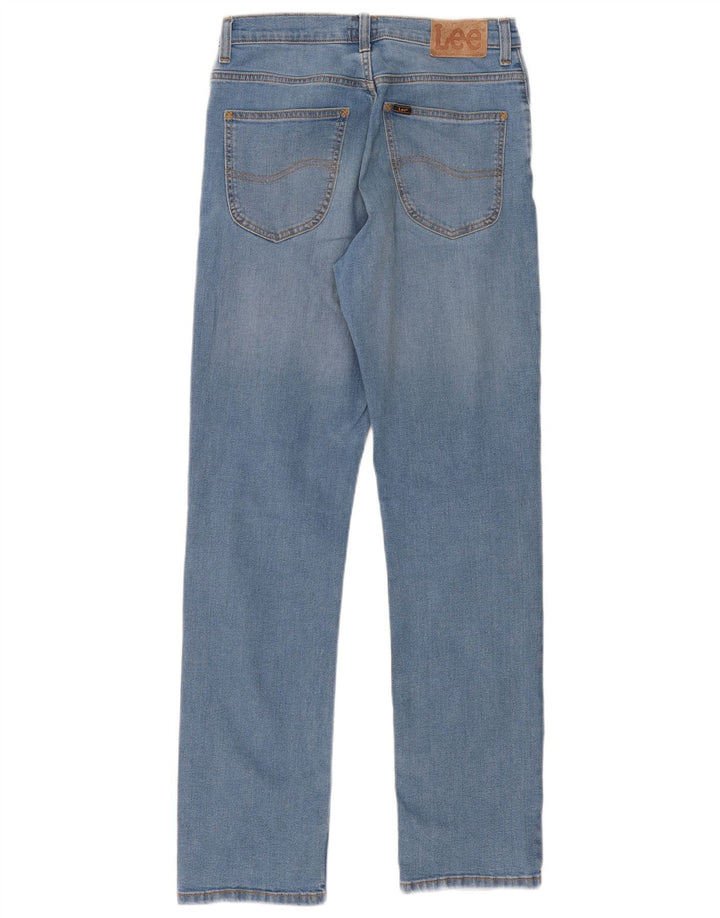 Мужские прямые джинсы Lee Brooklyn W30 L32, синий хлопок