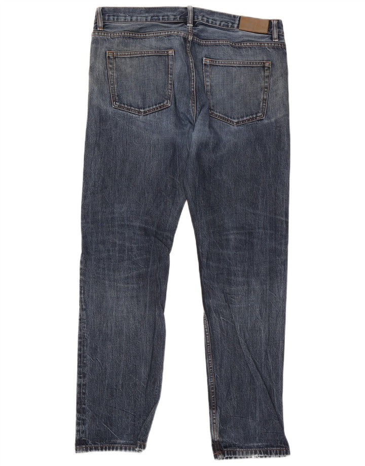 Мужские прямые джинсы Reiss W36 L31, синий хлопок