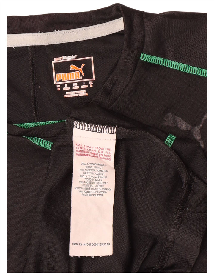 Мужская футболка PUMA Top Medium Black из полиэстера