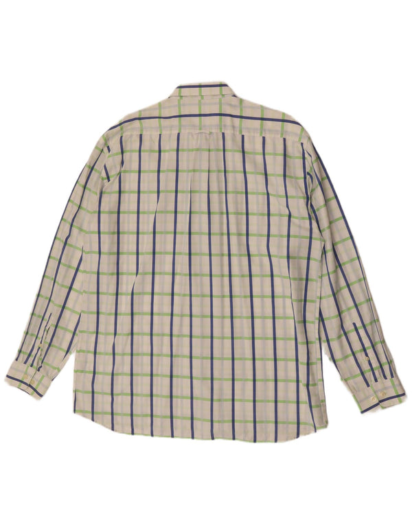 Мужская рубашка стандартного кроя GANT XL, хлопок в белую клетку
