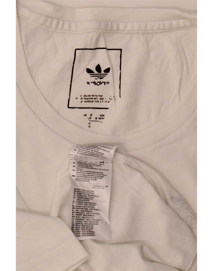Мужская футболка Adidas Top Medium White Cotton