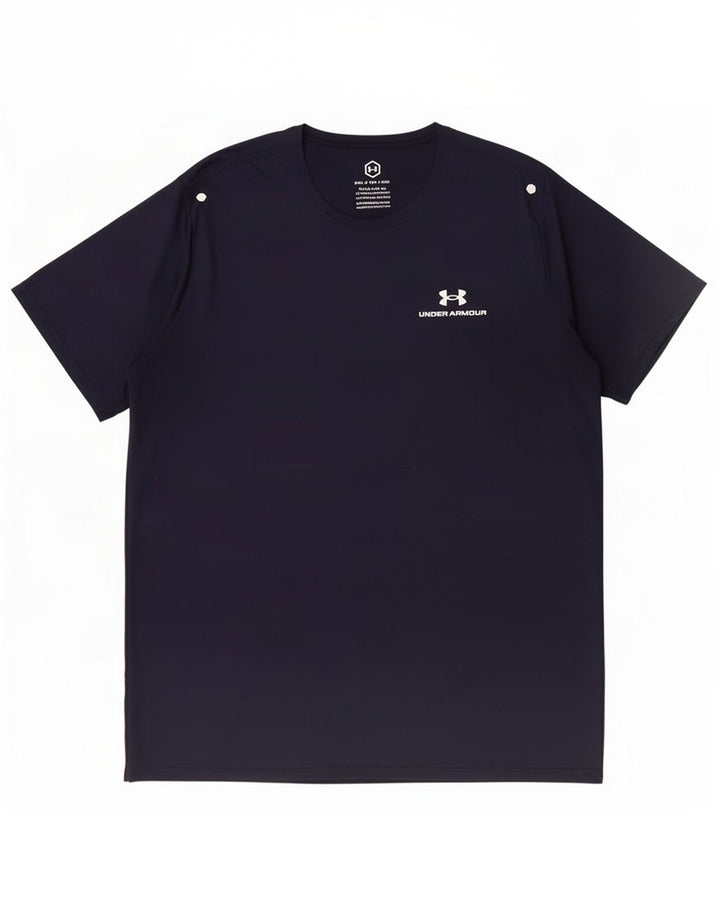 Мужская футболка Under Armour Top 2XL Темно-синий полиэстер