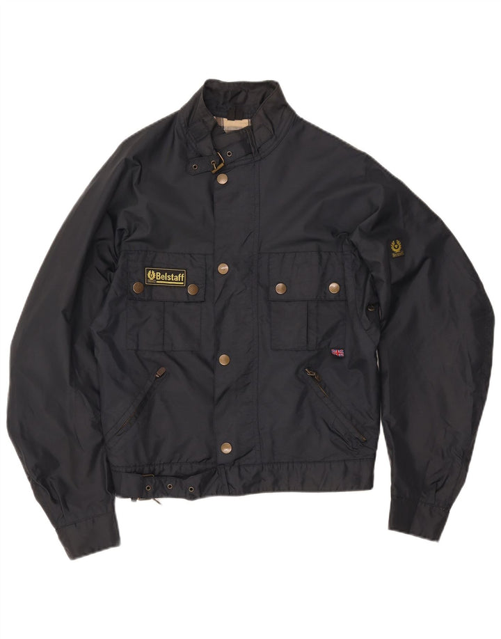 Женская гоночная куртка Belstaff IT 42 Medium Navy Blue Nylon