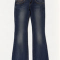 Женские расклешенные джинсы Tommy Hilfiger W29 L32, синий хлопок