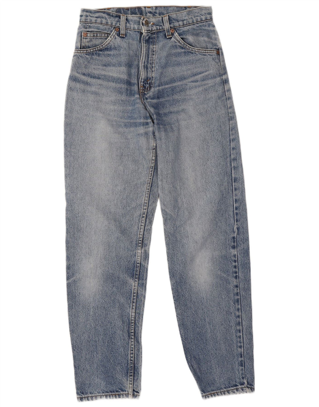 Женские зауженные джинсы LEVI'S W28 L30 Синие, хлопок