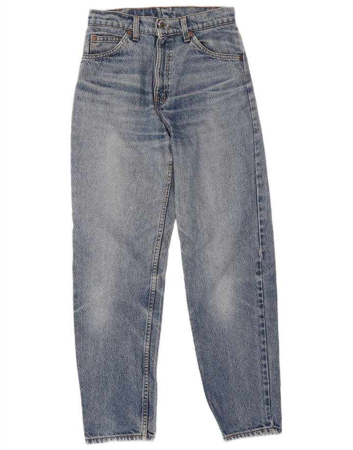 Женские зауженные джинсы LEVI'S W28 L30 Синие, хлопок