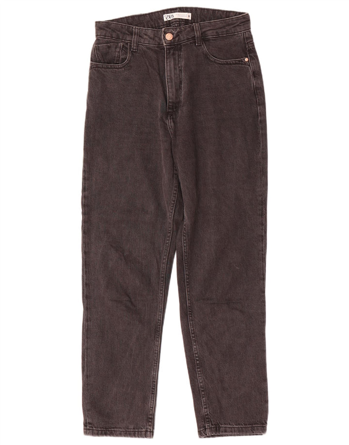 Женские зауженные джинсы Zara EU 38 Small W28 L28 Серые