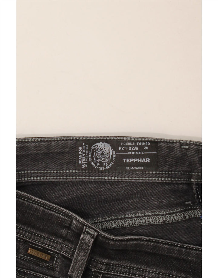 Мужские джинсы DIESEL Tepphar Carrot Slim W30 L31, черные