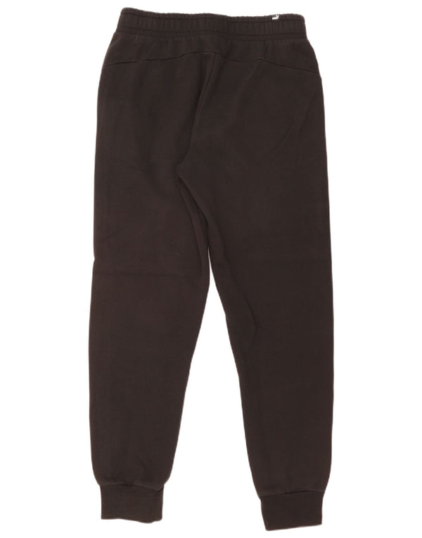 Puma Mens Tracksuit Trousers Joggers Medium  Black Cotton